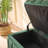 Colten Velvet Upholstered Ottoman with Hidden Storage-1890329519
