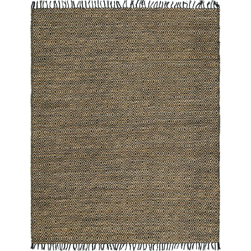 Bigbee Jute/Sisal Indoor Rug, Runner 2'6" x 6'
