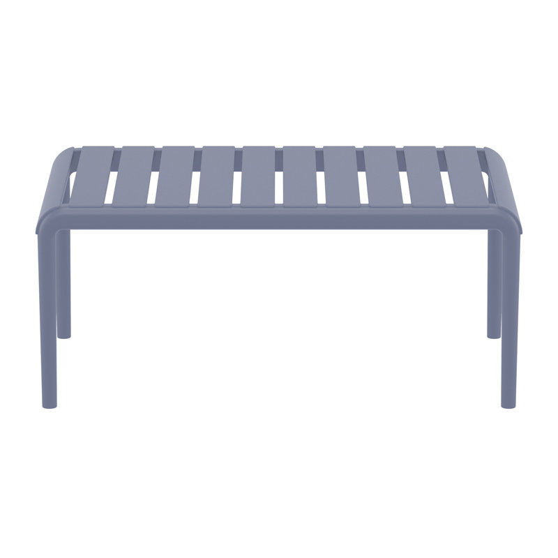 Table basse d'extérieur 46 "Ruta Paris, Gris foncé