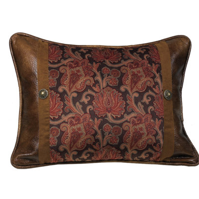 Austin Faux Leather Lumbar Pillow