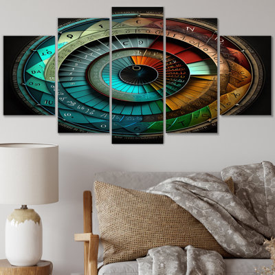 Ramos - Astrology Canvas Print - 5 Panels