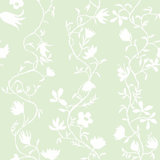 Flora 33' L x 20.5" W  Wallpaper Roll
