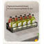 A set of 3 magnetic spice racks – 30cm, metal, no-drill kitchen storage racks with nail-free stickers or magnets - White-134737891-134737893
