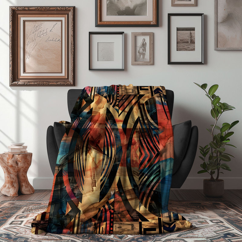Couverture Djembe Dreams, Lit simple