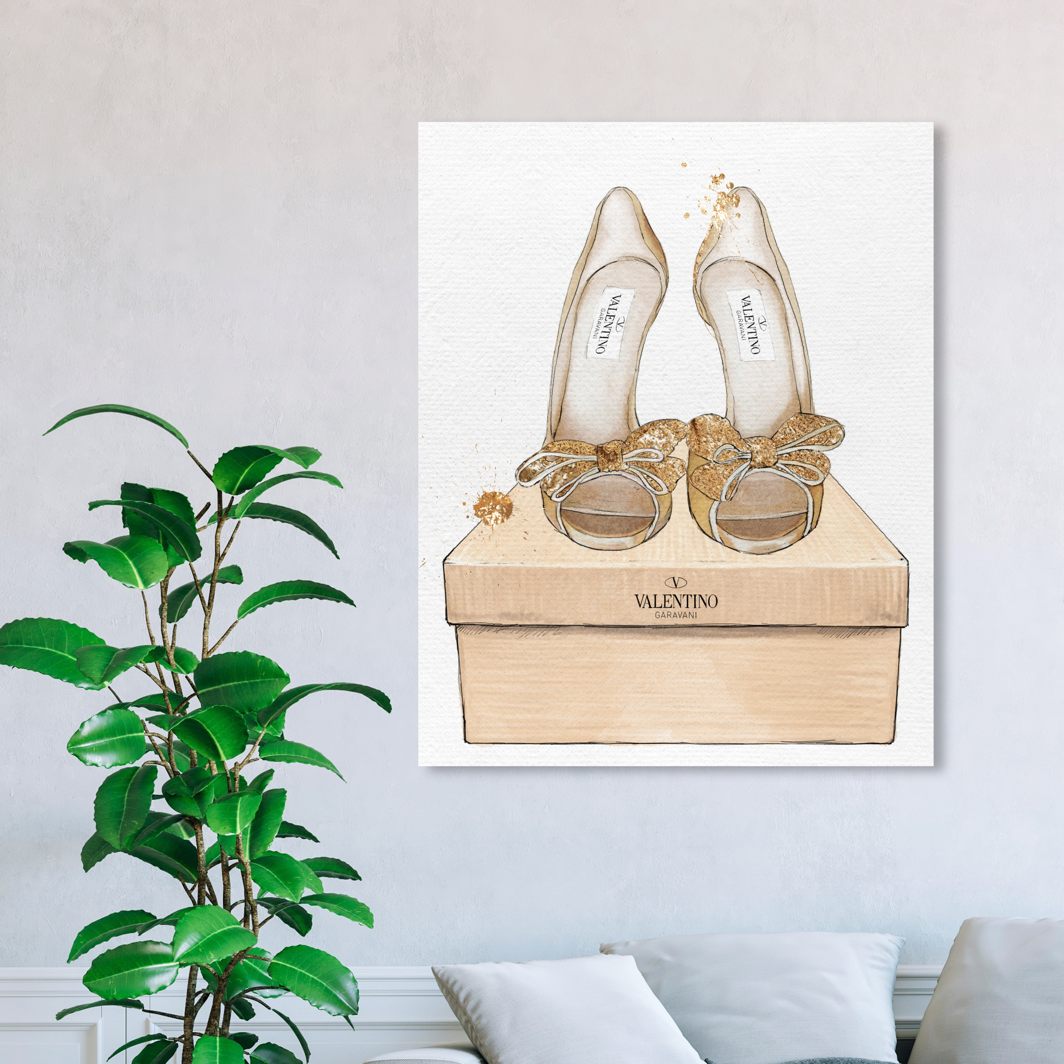 Buy The Oliver Gal Artist Co. Fashion and Glam Wall Art Canvas Prints ' Fashion Base Books' Online at desertcartINDIA