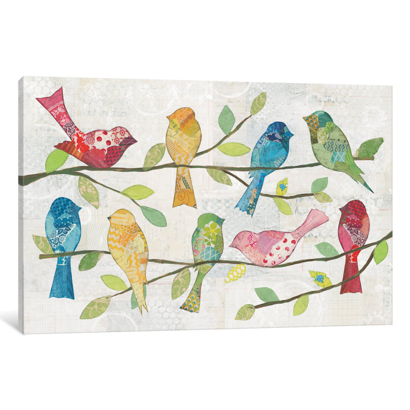 «Catching Up VI» par Courtney Prahl - impression sur toile tendue, H 18 po x l 26 po x P 1,5 po, Toile tendue, Pas de tapis