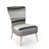 Abstract Black/Gray Polyester Blend 2
