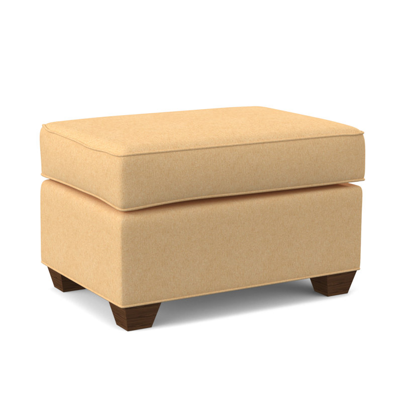 Repose-pieds standard de 27 po Clark, Noyer Montana, Beige chameau Dorset