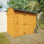 TigerFlex® Modular Buildings Solid Wood Shiplap Apex Garden Shed