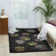 Alexandera Viscose Floral Indoor Rug