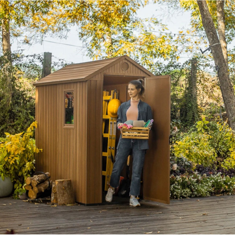 Keter Darwin Shed 4X6ft- Brown