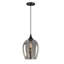 Mini-luminaire 1 lumière Meridian en bronze huilé