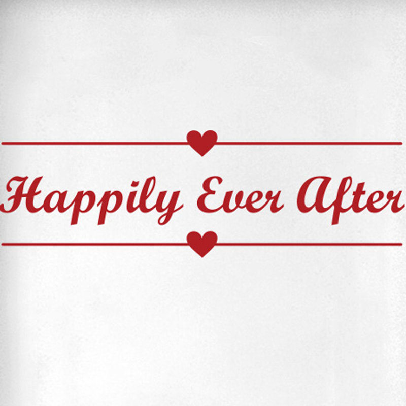 Wall Decal, Dark Red