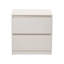 Solid + Manufactured Wood Bedside Table-298971701