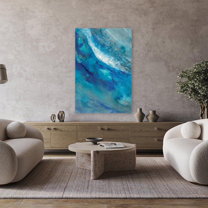 Vagues contemporaines et côtières, H 48 po x l 32 po