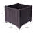Deep Raised Garden Bed Plastic Planter Boxes For Vegetables Flowers Herbs And Succulents,Self-Watering Planter Box Raised Bed To Grow Flowers, Herbs & Vegetables, 15.7" L X 15.7" D X 14.7" H-1247768760