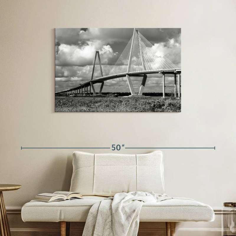 Lilie BW Cooper River Bridge, 26" H x 39" W