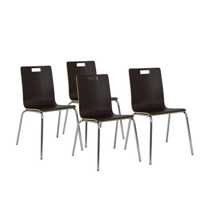 Chaise empilable Alexis, paquet de 4