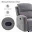 Fauteuil inclinable manuel rembourré l 34,3 po Emersen-2688399