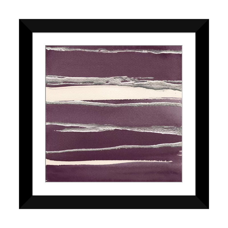 « silver rose ii », reproduction d’art sur toile, H 24 po x l 24 po x P 1 po, Papier d'art encadré noir, Blanc