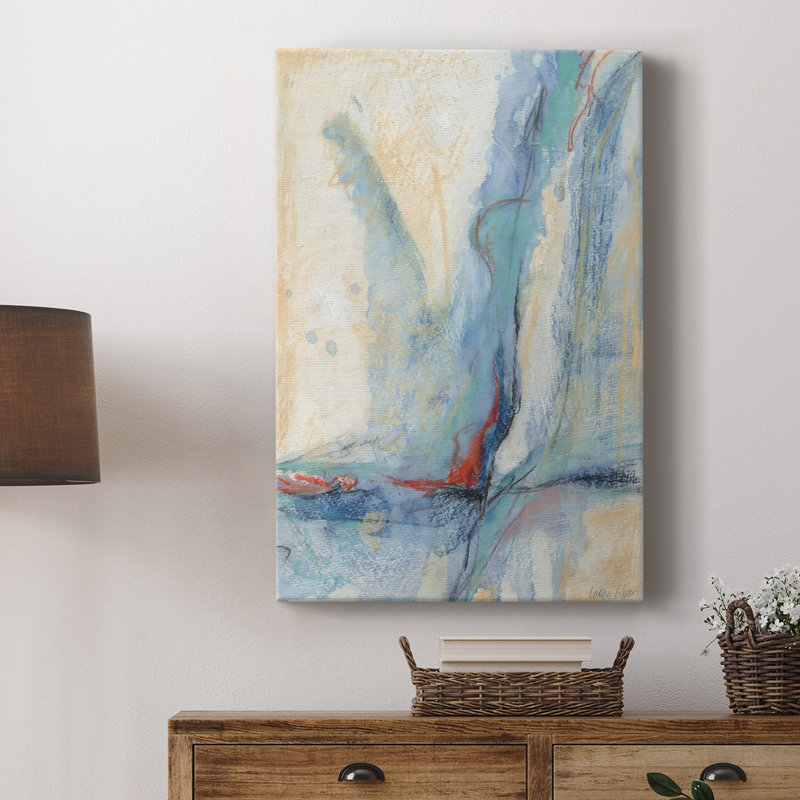 Cracking Open II -Custom Wrapped Gallery Cavas, 60" H x 40" W