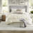 Elegant Bedding Sets Ivory Polyester Tufted Design Home