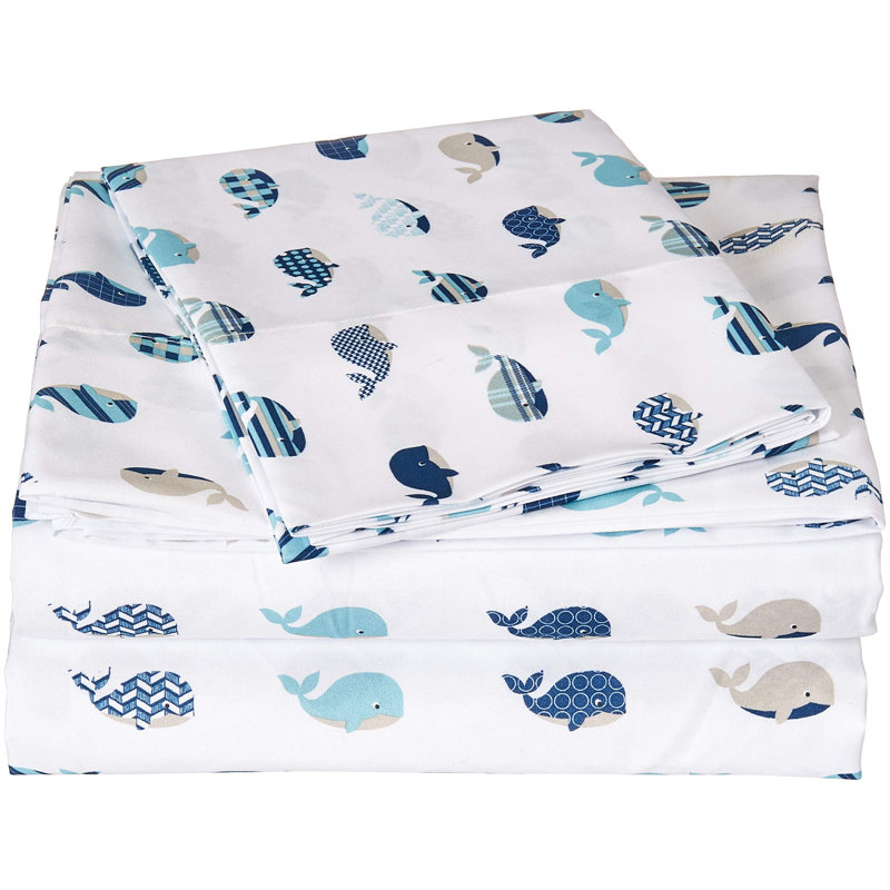 Printed Microfiber Sheet Set