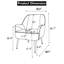 Fauteuil d'appoint en velours Sherpa-227738121