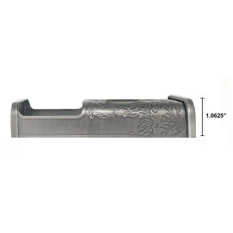 Couvre-sonnette Coastal Video - Compatible avec sonnette de porte (2024), Étain antique