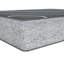 Matelas très grand de 13 pouces avec double refroidissement, matériau à changement de phase et rebord renforcé pour un sommeil sécuritaire, mousses de soulagement avancées en mousse grise et bleue, couleur silencieuse à 360 °-522669651