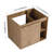 Bathroom Vanity Base In 24 Inch, Floating Bathroom Vanity  Base With Soft Close Door