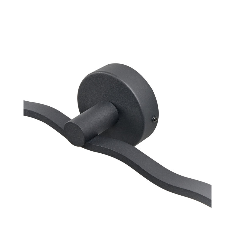Hardwired LED Wall Mount Picture Light, Matte Black