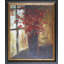 Vase Of Red Flowers Print by Stewart
