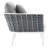 Modway Stance 8 Piece Outdoor Patio Aluminum Sectional Sofa Set-13762561