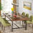 Bregmen Metal Base Dining Table-1029815237