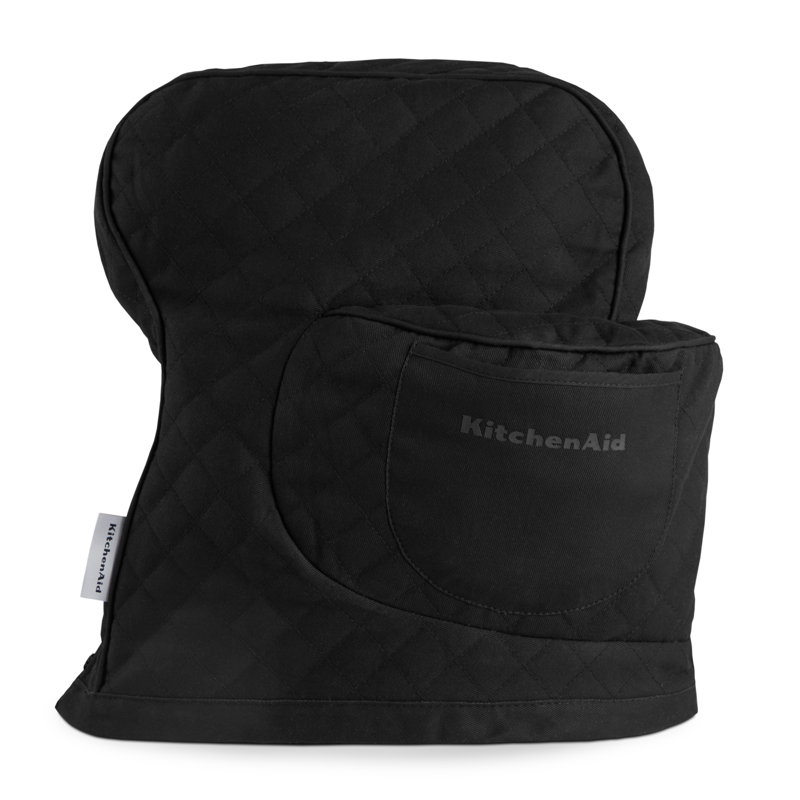 KitchenAid® Quilted Fitted Mixer Cover, Onyx Black