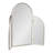 Amoli Metal Arched Tri-Fold Mirror