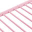 Lit superposé en métal avec lit gigogne rose - option de chambre à coucher moderne, économie d'espace efficace, structure en acier pour la durabilité, performance silencieuse et stable, grande capacité de charge, sécurité des escaliers sécuritaires, lit simple