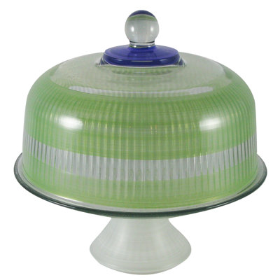 Présentoir à gâteaux Cottage Retro Stripe