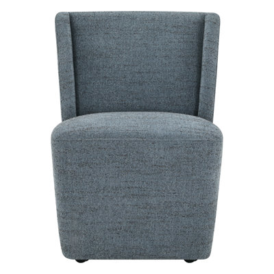 Ardeth Upholstered Side Chair with Casters