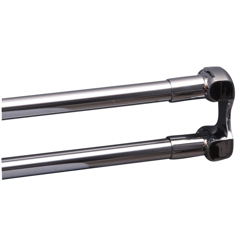 36'' Straight Shower Curtain Rod, Polished Chrome