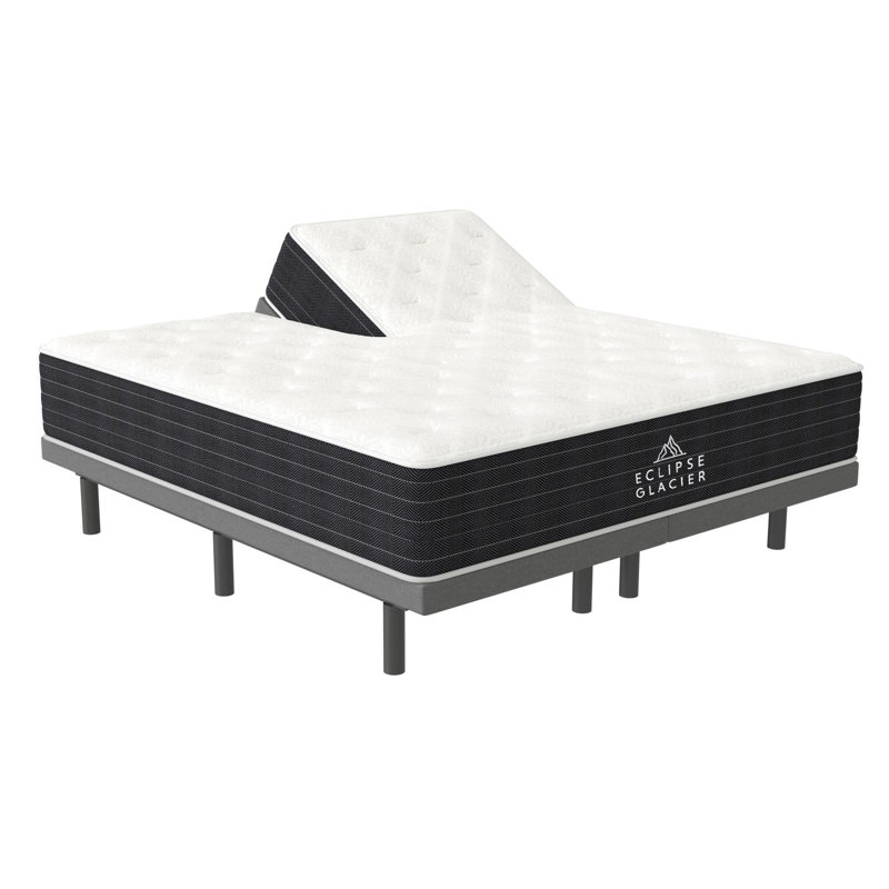 Matelas moyen Eclipse White Ice Copper, Très grand californien