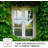 One Way Mirror Window Film For Daytime Privacy - Static Cling Non-Adhesive Decorative Tint With Heat Control & UV Protection For Home And Office