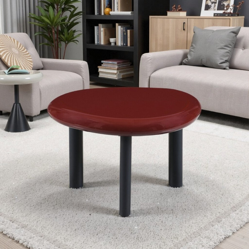 Table d'appoint Striking Crimson