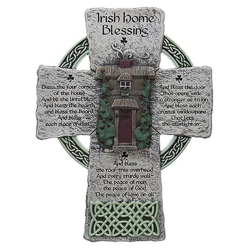 Home Blessing Resin Wall Cross