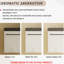 Bathroom Vanity With Resin Basin & Quiet Soft-Close Door 20'' Sink Cabinet - Space Efficient Modern