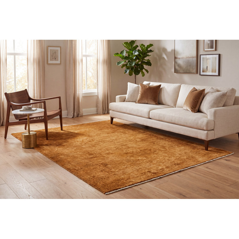 DABAT 9X12,6 11980-600 ROUILLE, Orange, Rectangle 9' x 12'6"