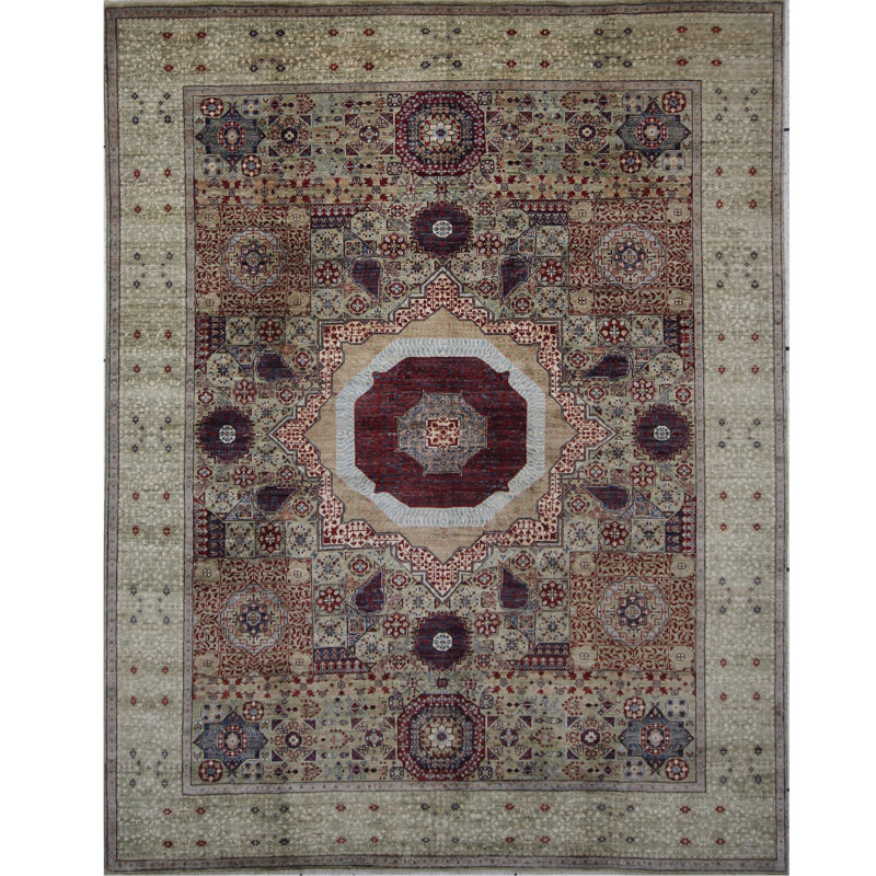One-of-a-Kind 7'9" X 9'10" Hand Knotted Area Rug
