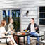 Folding Patio Dining Armchair with Cushion
