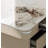 Sintered Stone Top Desk with Handcrafted Leather Wrap-1640310000